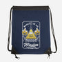 Cartoon Triangle Reality Illusion-None-Drawstring-Bag-Studio Mootant