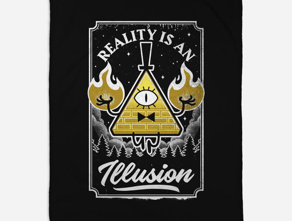 Cartoon Triangle Reality Illusion