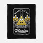 Cartoon Triangle Reality Illusion-None-Fleece-Blanket-Studio Mootant