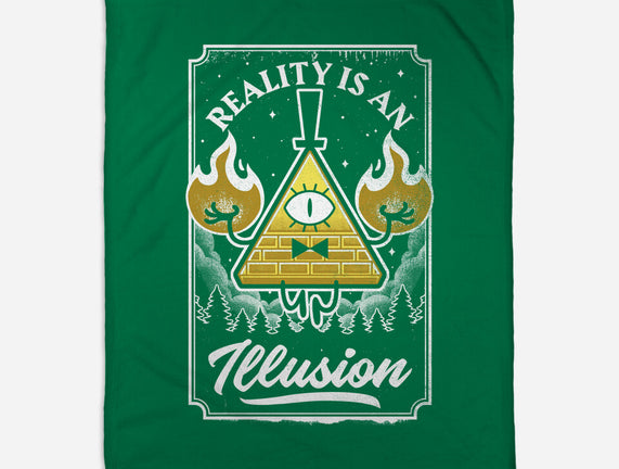 Cartoon Triangle Reality Illusion