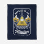 Cartoon Triangle Reality Illusion-None-Fleece-Blanket-Studio Mootant