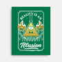 Cartoon Triangle Reality Illusion-None-Stretched-Canvas-Studio Mootant