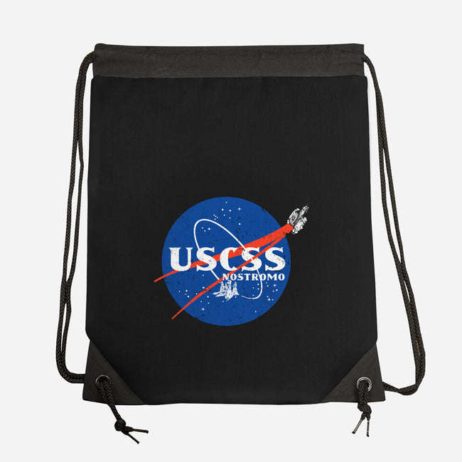 Space Nostromo-None-Drawstring-Bag-DrMonekers
