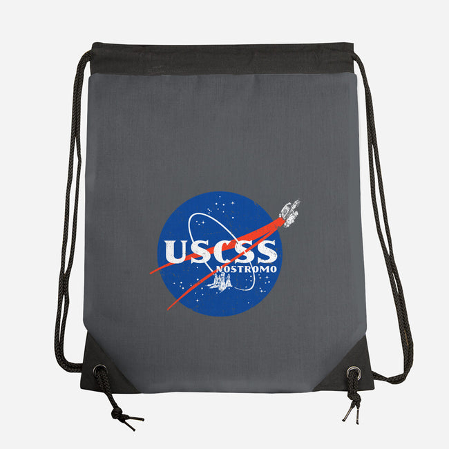 Space Nostromo-None-Drawstring-Bag-DrMonekers