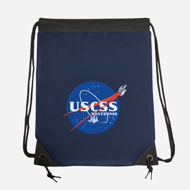 Space Nostromo-None-Drawstring-Bag-DrMonekers