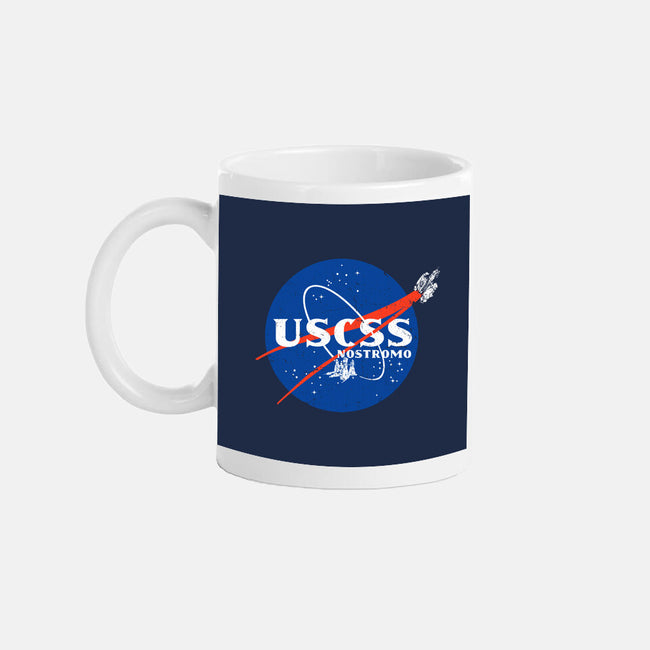 Space Nostromo-None-Mug-Drinkware-DrMonekers