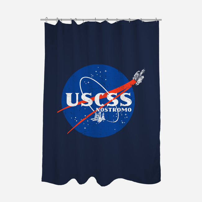 Space Nostromo-None-Polyester-Shower Curtain-DrMonekers