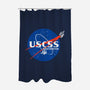Space Nostromo-None-Polyester-Shower Curtain-DrMonekers