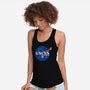 Space Nostromo-Womens-Racerback-Tank-DrMonekers
