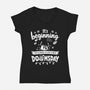 A Lot Like Doomsday-Womens-V-Neck-Tee-Boggs Nicolas