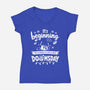 A Lot Like Doomsday-Womens-V-Neck-Tee-Boggs Nicolas
