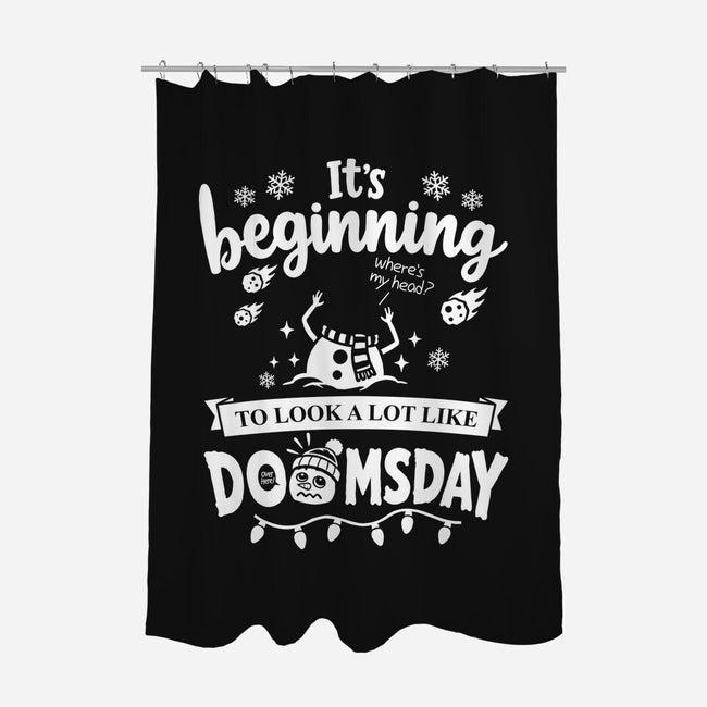 A Lot Like Doomsday-None-Polyester-Shower Curtain-Boggs Nicolas