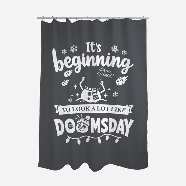 A Lot Like Doomsday-None-Polyester-Shower Curtain-Boggs Nicolas
