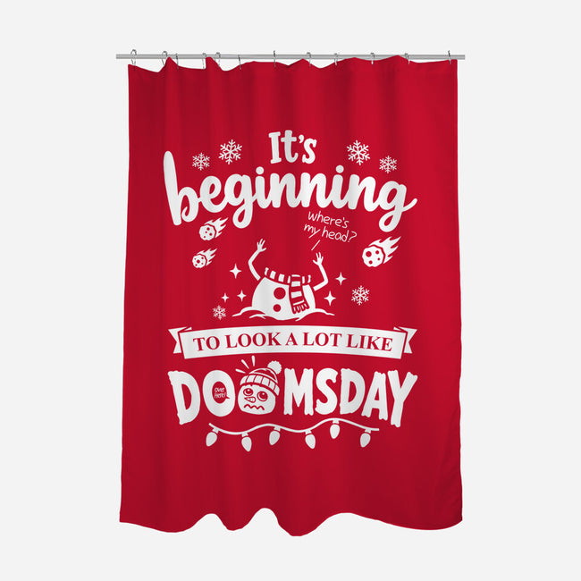 A Lot Like Doomsday-None-Polyester-Shower Curtain-Boggs Nicolas