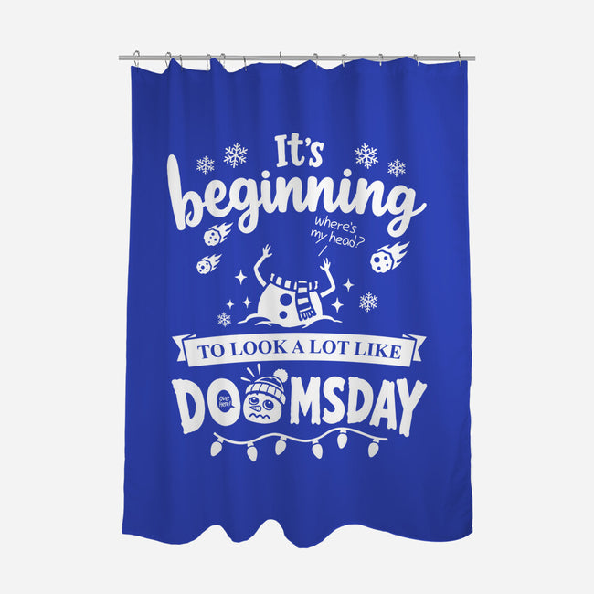 A Lot Like Doomsday-None-Polyester-Shower Curtain-Boggs Nicolas