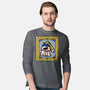 Dog With Earrings-Mens-Long Sleeved-Tee-bloomgrace28