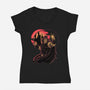 Family Curse-Womens-V-Neck-Tee-rmatix