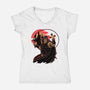 Family Curse-Womens-V-Neck-Tee-rmatix