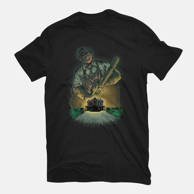 Chainsaw Butcher-Mens-Premium-Tee-Astrobot Invention