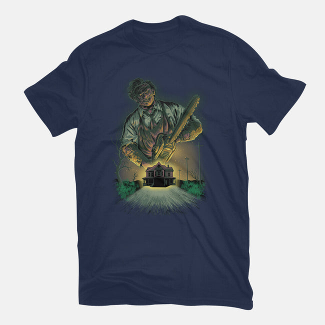 Chainsaw Butcher-Mens-Premium-Tee-Astrobot Invention
