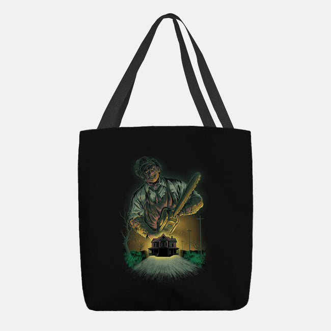 Chainsaw Butcher-None-Basic Tote-Bag-Astrobot Invention