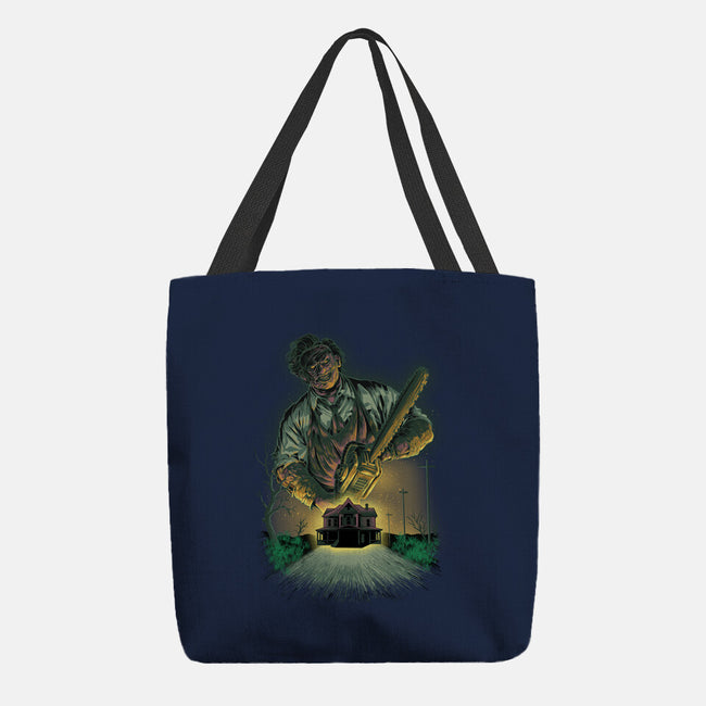 Chainsaw Butcher-None-Basic Tote-Bag-Astrobot Invention