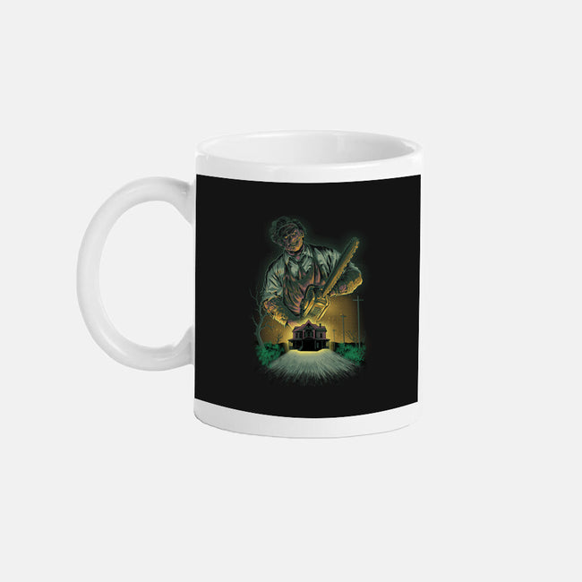 Chainsaw Butcher-None-Mug-Drinkware-Astrobot Invention