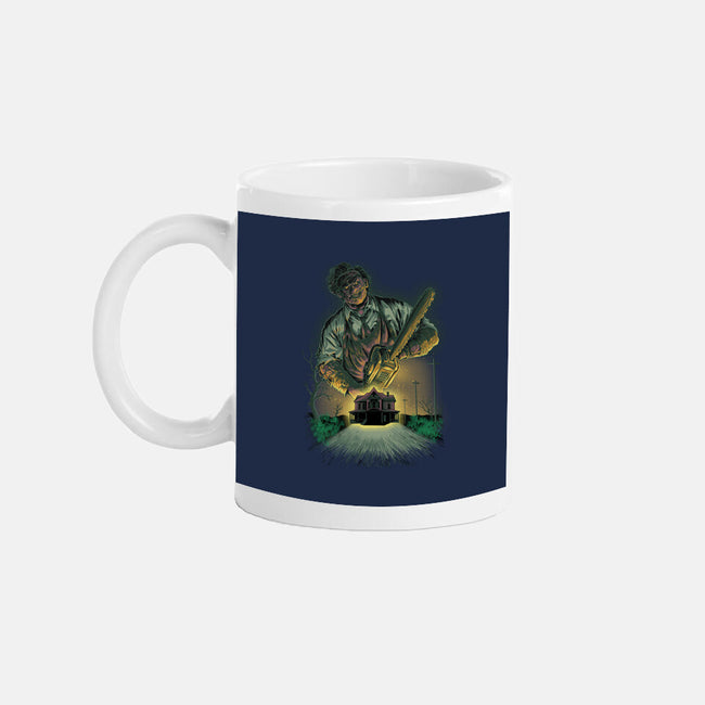 Chainsaw Butcher-None-Mug-Drinkware-Astrobot Invention