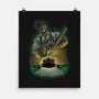 Chainsaw Butcher-None-Matte-Poster-Astrobot Invention