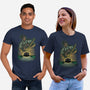 Chainsaw Butcher-Unisex-Basic-Tee-Astrobot Invention