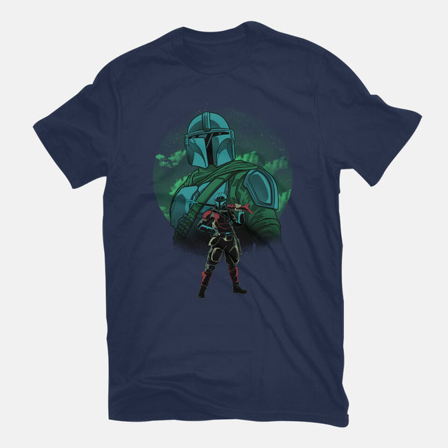 Beskar Hunter Nightsky-Youth-Basic-Tee-Astrobot Invention