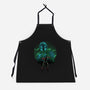 Beskar Hunter Nightsky-Unisex-Kitchen-Apron-Astrobot Invention
