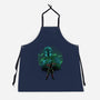 Beskar Hunter Nightsky-Unisex-Kitchen-Apron-Astrobot Invention