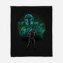 Beskar Hunter Nightsky-None-Fleece-Blanket-Astrobot Invention