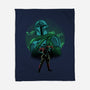 Beskar Hunter Nightsky-None-Fleece-Blanket-Astrobot Invention