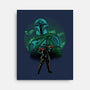 Beskar Hunter Nightsky-None-Stretched-Canvas-Astrobot Invention