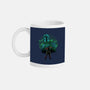 Beskar Hunter Nightsky-None-Mug-Drinkware-Astrobot Invention