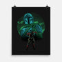 Beskar Hunter Nightsky-None-Matte-Poster-Astrobot Invention