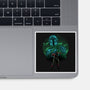 Beskar Hunter Nightsky-None-Glossy-Sticker-Astrobot Invention