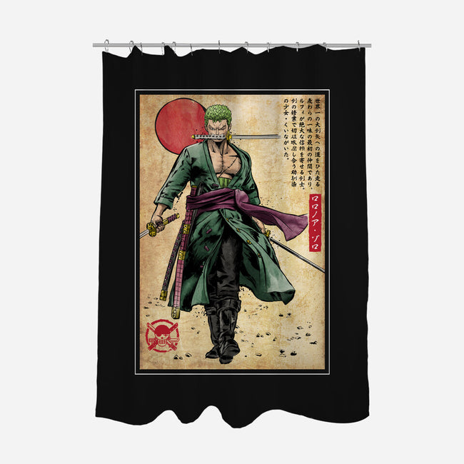 The Way Of The Pirate Hunter-None-Polyester-Shower Curtain-DrMonekers