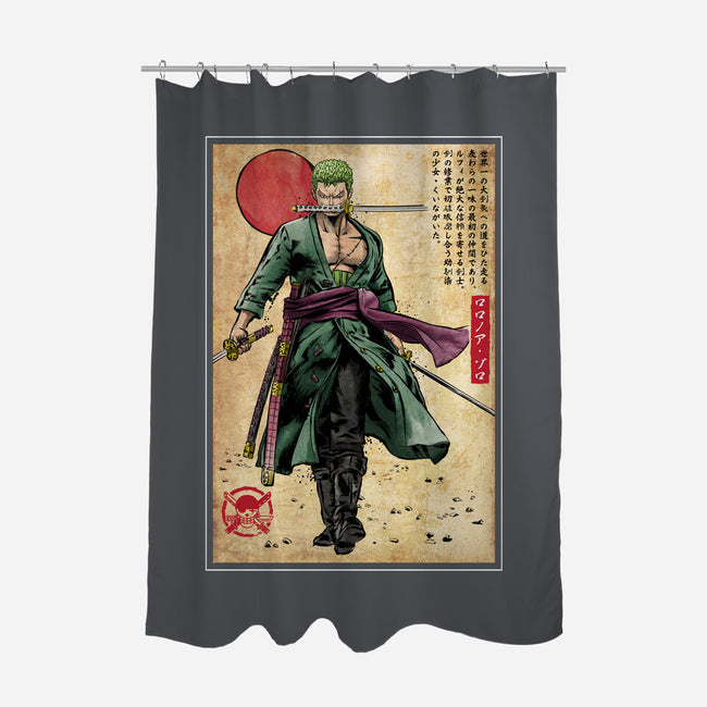 The Way Of The Pirate Hunter-None-Polyester-Shower Curtain-DrMonekers