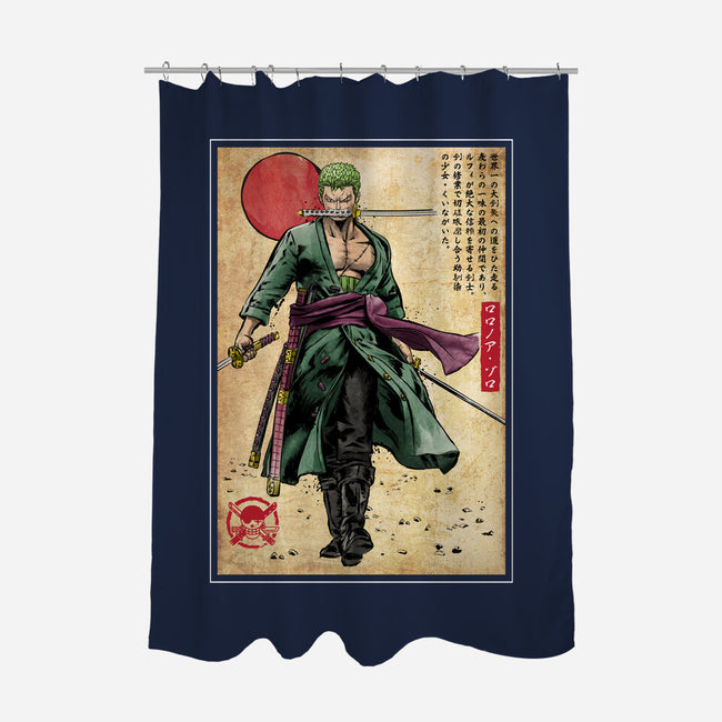 The Way Of The Pirate Hunter-None-Polyester-Shower Curtain-DrMonekers