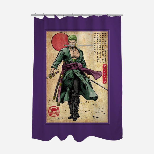 The Way Of The Pirate Hunter-None-Polyester-Shower Curtain-DrMonekers