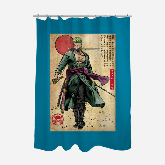 The Way Of The Pirate Hunter-None-Polyester-Shower Curtain-DrMonekers
