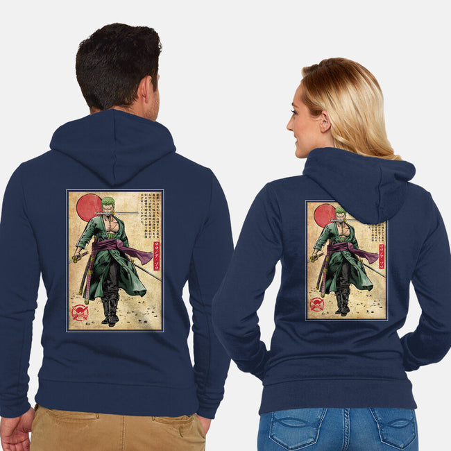 The Way Of The Pirate Hunter-Unisex-Zip-Up-Sweatshirt-DrMonekers
