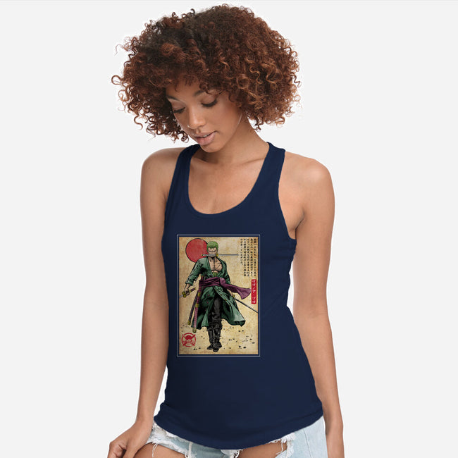 The Way Of The Pirate Hunter-Womens-Racerback-Tank-DrMonekers