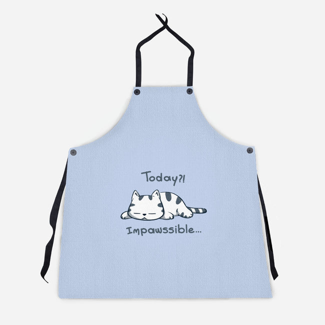 Is Impawssible-Unisex-Kitchen-Apron-sebasebi