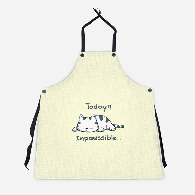 Is Impawssible-Unisex-Kitchen-Apron-sebasebi