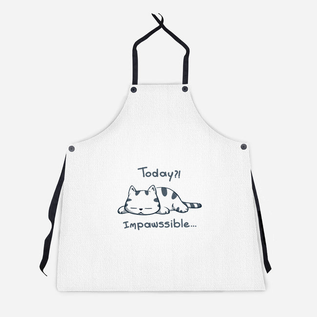 Is Impawssible-Unisex-Kitchen-Apron-sebasebi