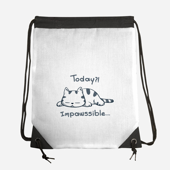 Is Impawssible-None-Drawstring-Bag-sebasebi
